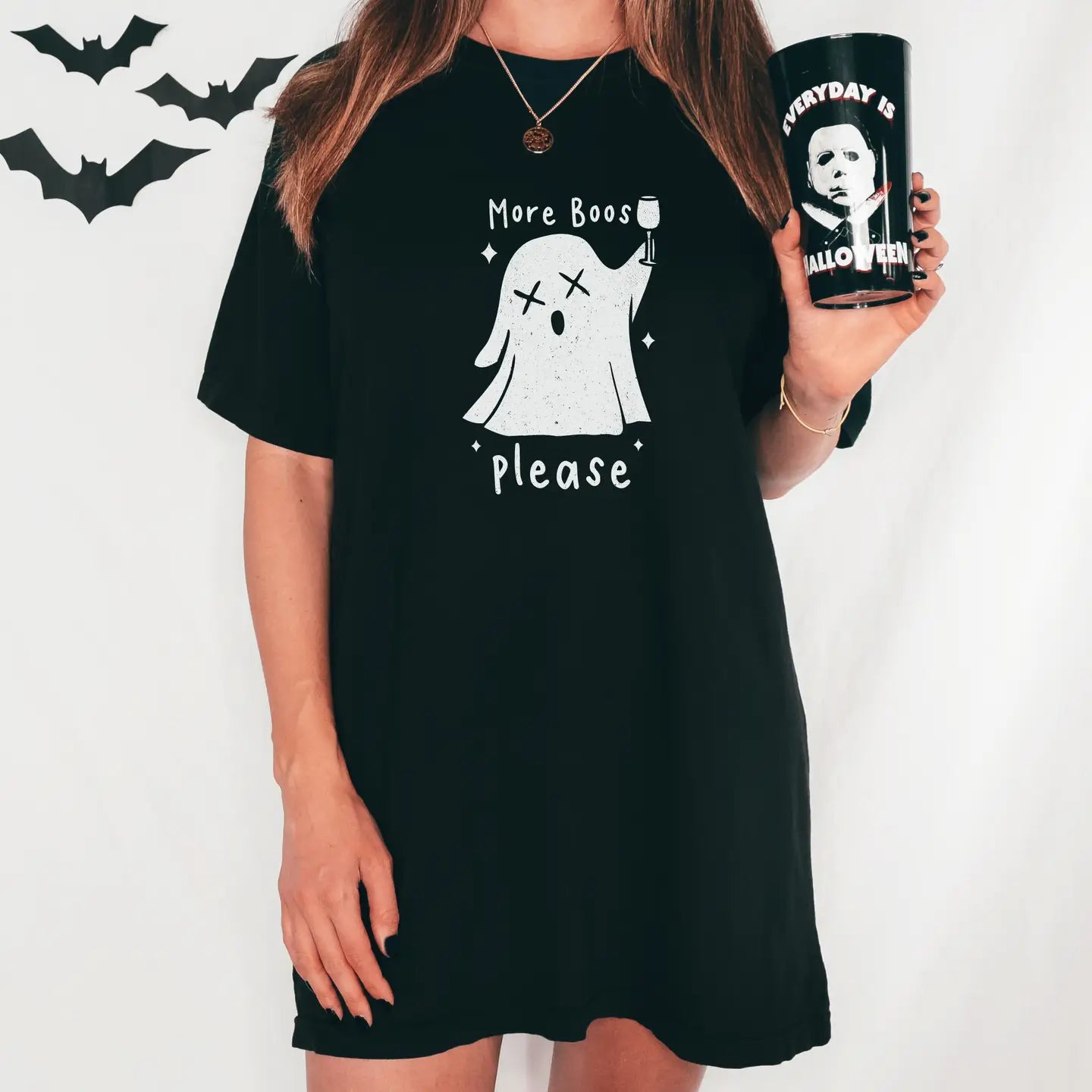 More Boo’s Please Wine Tee