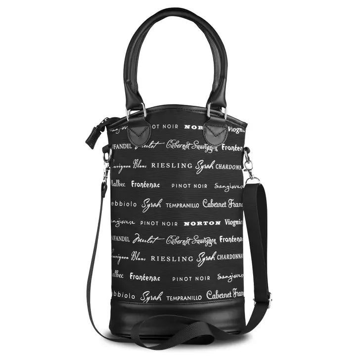 Insulated Designer Wine Tote - Tasting Room