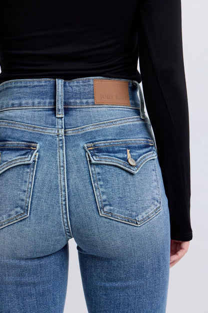 Judy Blue High Waist Vintage Flare Jeans