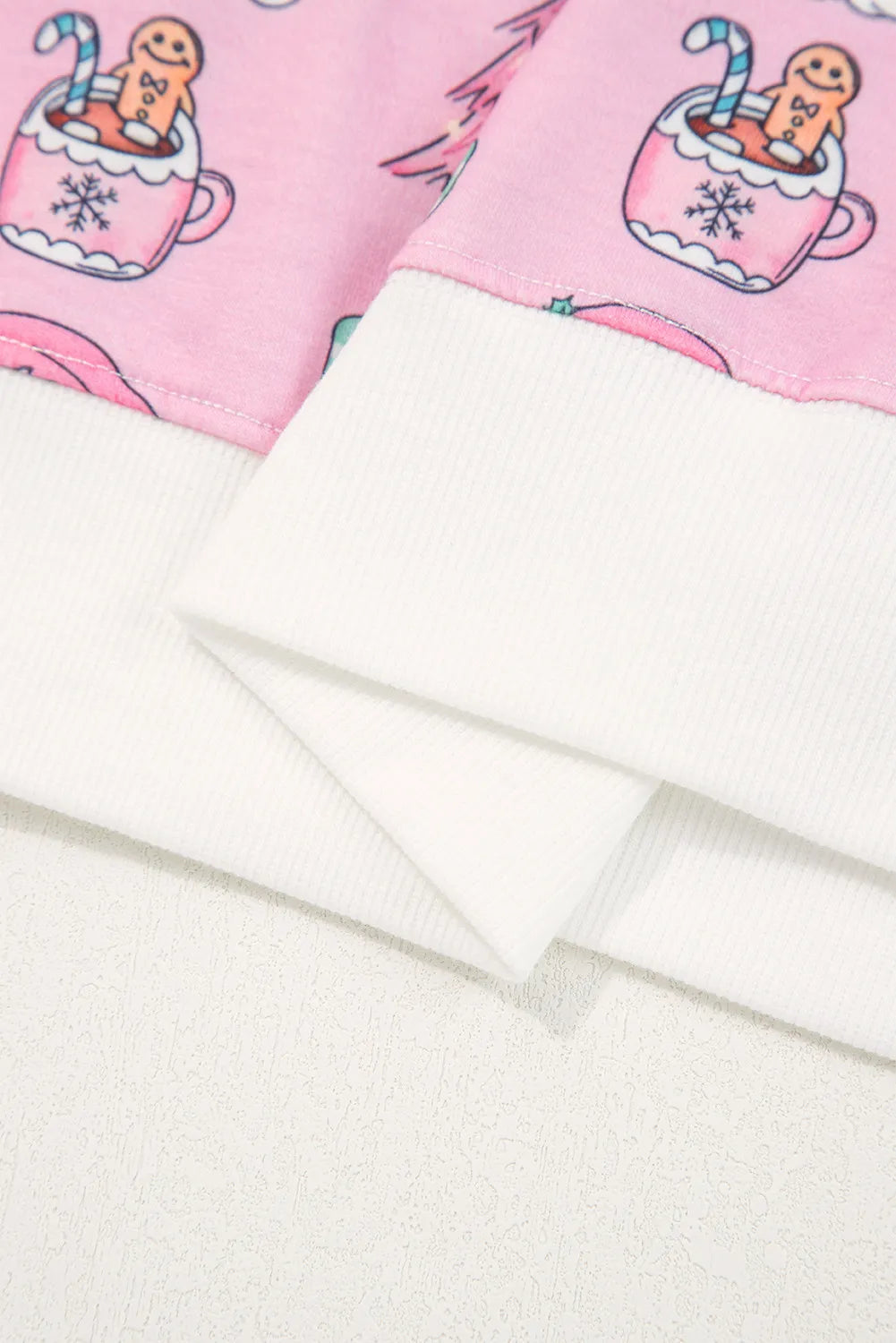 Pink Ho Ho Ho Christmas Fashion Print 2pcs Lounge Short Set