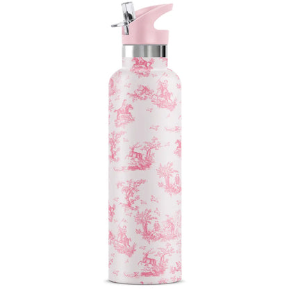 Chevalier Toile 25 oz Insulated Water Bottle Pink