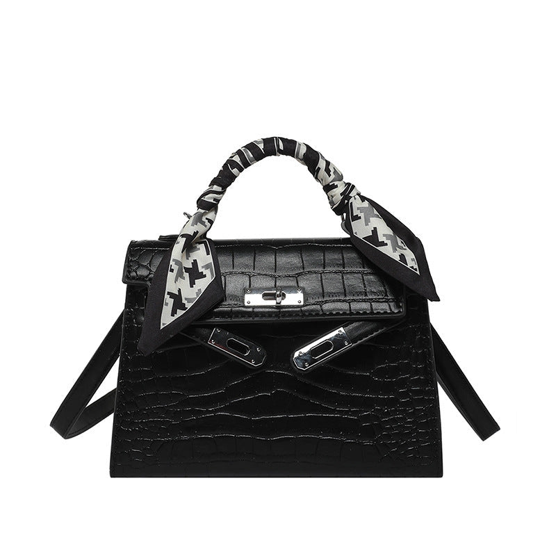 Odile Pattern Square Handbag Crossbody Kelly Bag