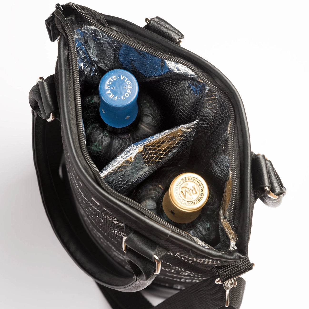 Insulated Designer Wine Tote - Tasting Room