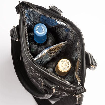 Insulated Designer Wine Tote - Tasting Room